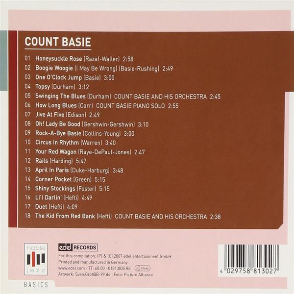 CD - Count Basie - Swinging The Blues
