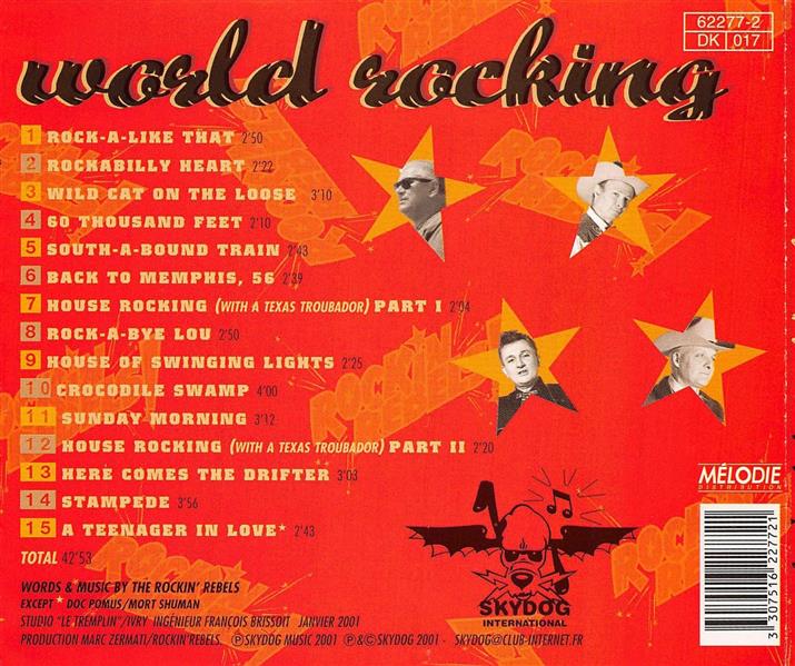 CD - Rockin Rebels - World Rocking