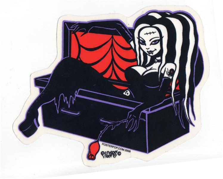 Pigors Aufkleber - Wicked Girl