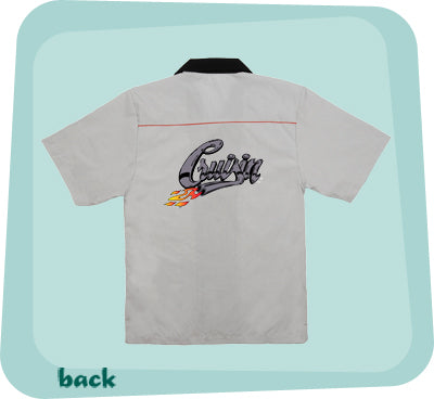 Bowlingshirt - Cruisin With Flames