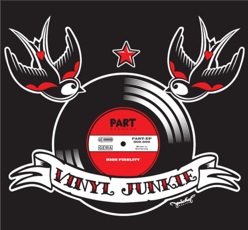 T-Shirt - Vinyl Junkie