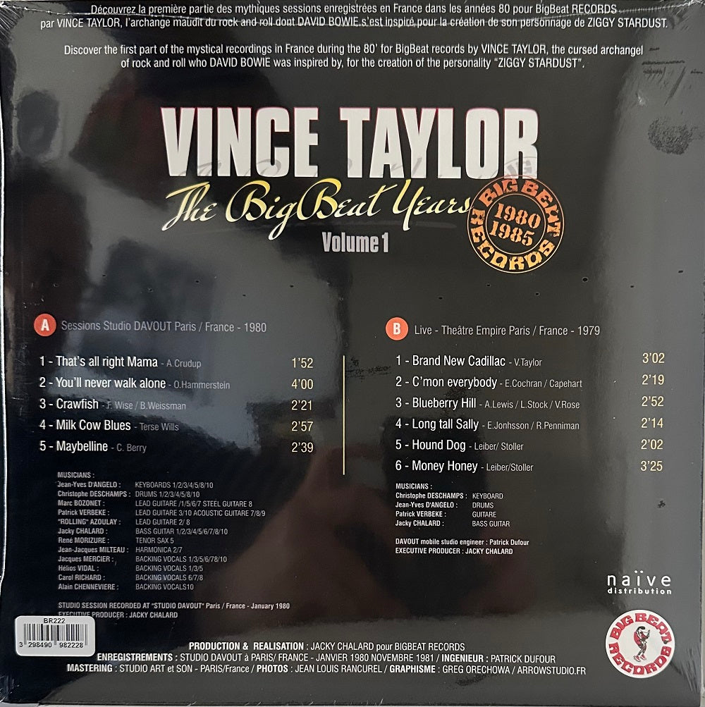 10inch - Vince Taylor - The Big Bet Years 1980-1985 Vol. 1