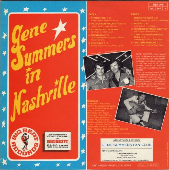 10inch - Gene Summers - In Nashville