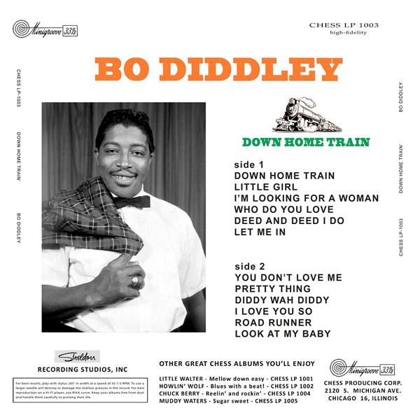 10inch - Bo Diddley - Down Home Train