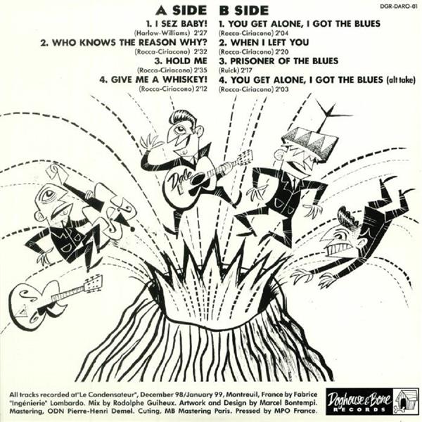 10inch - Dale Rocka & the Volcanos - Paris Recordings 1998