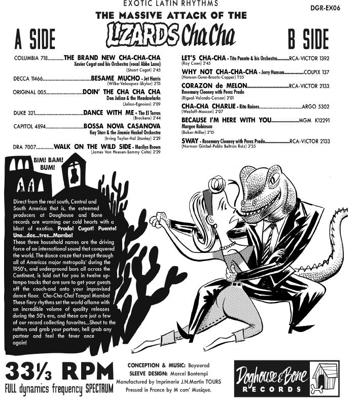 10inch - VA - The Massive Attack of the Lizards Cha-Cha