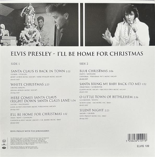 10inch - Elvis Presley - I'll Be Home For Christmas
