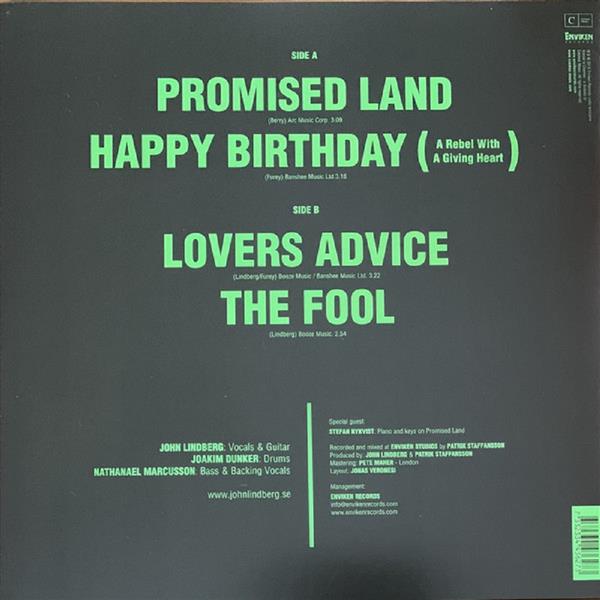 10inch - John Lindberg Trio - Rhymes & Rhythms