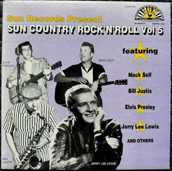 10inch - VA - Sun Country Rock'n'Roll Vol. 1-5 (vollständige Serie)