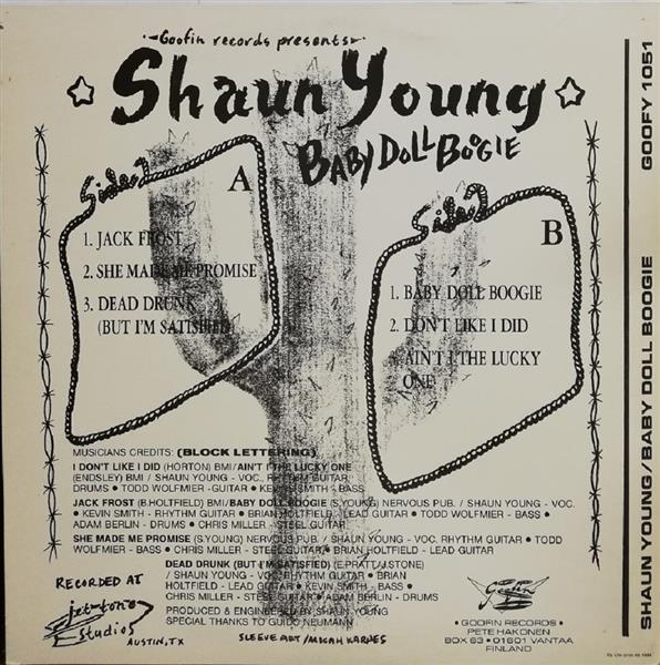 10inch - Shaun Young - Baby Doll Boogie