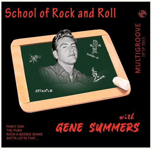 10inch - Gene Summers - School of Rock and Roll
