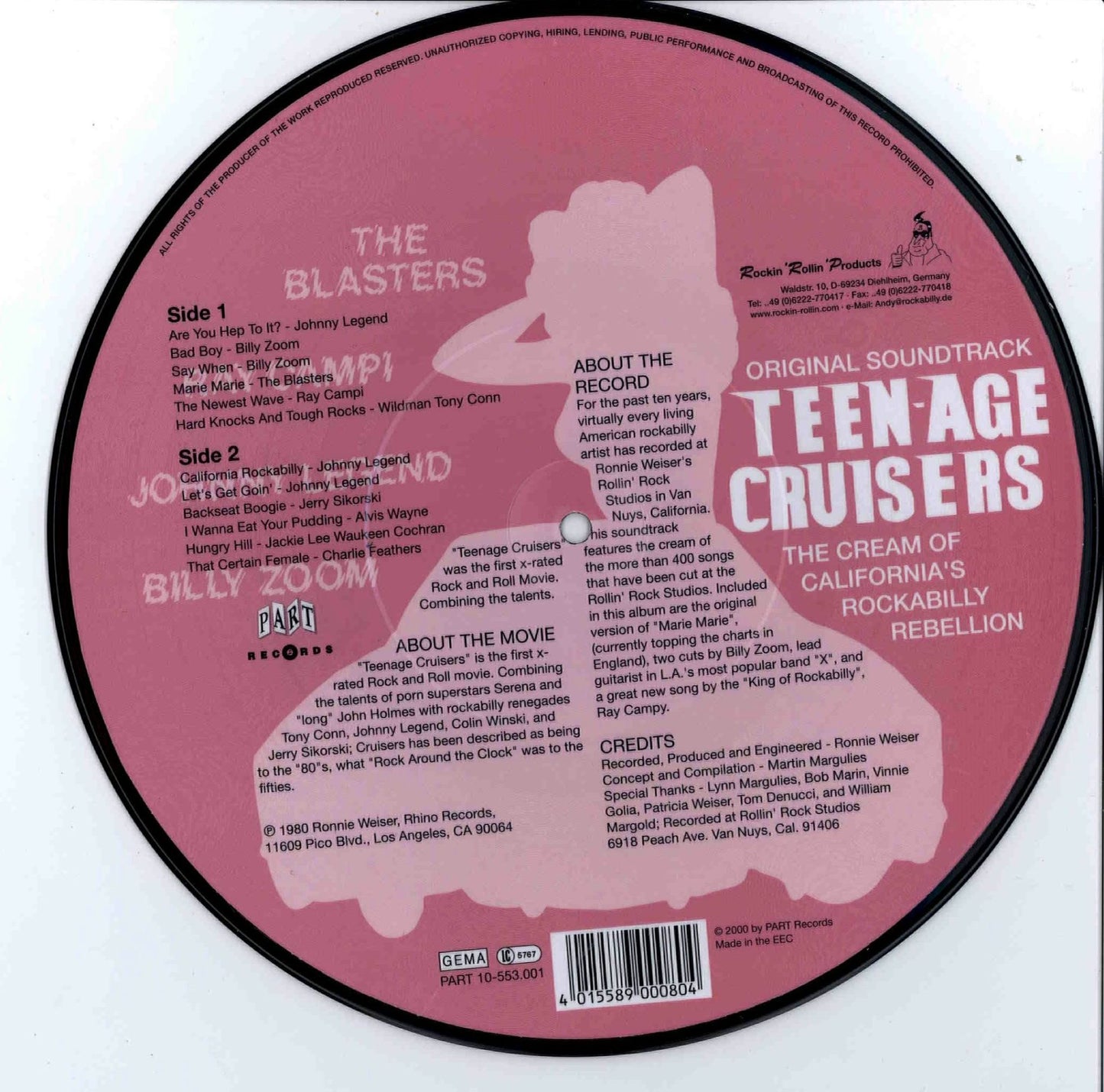 10inch - VA - Teenage Cruisers