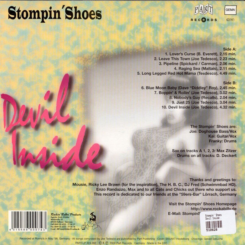 10inch - Stompin' Shoes - Devil Inside