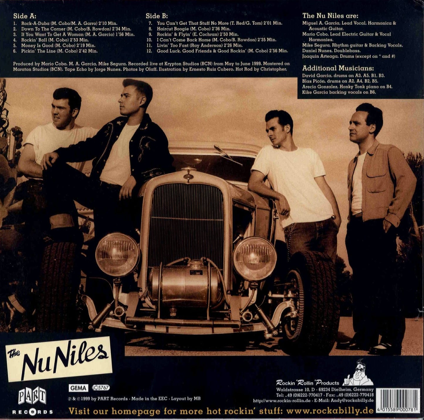 10inch - Nu Niles - Good Luck, Good Friends, Good Rockin