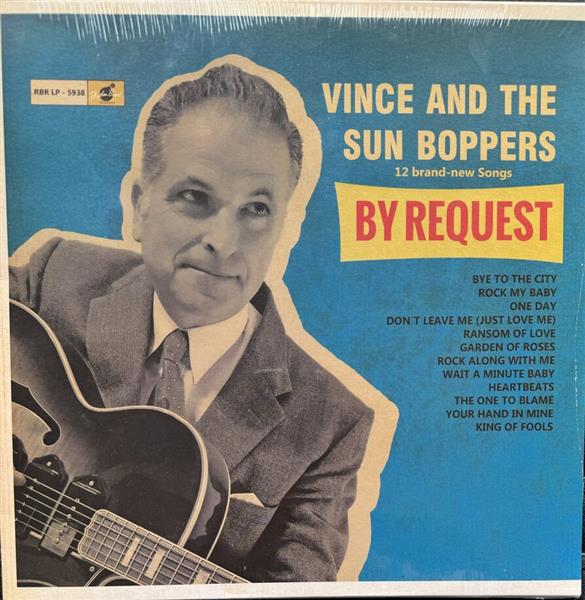 10inch – Vince And The Sun Boppers – By Request, 12 Brandnew Songs