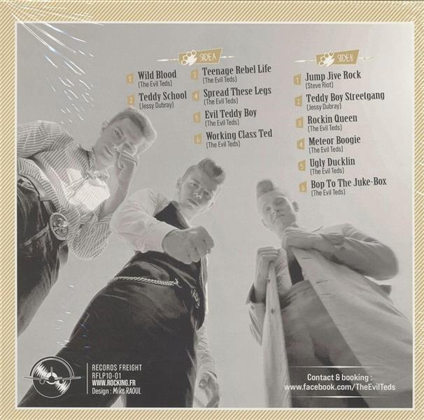 10inch - Evil Teds - Ugly Ducklin