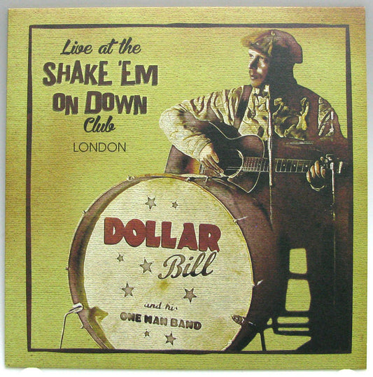 10inch - orange vinyl - Dollar Bill And His One Man Band - Live