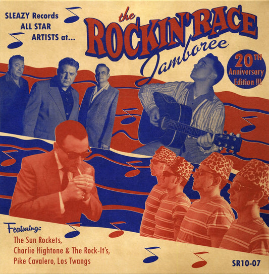 10inch - VA - Sleazy Records All Star Artists At The Rockin' Race Jamboree