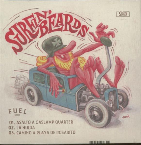 10inch - Surfin' Beards - self titled