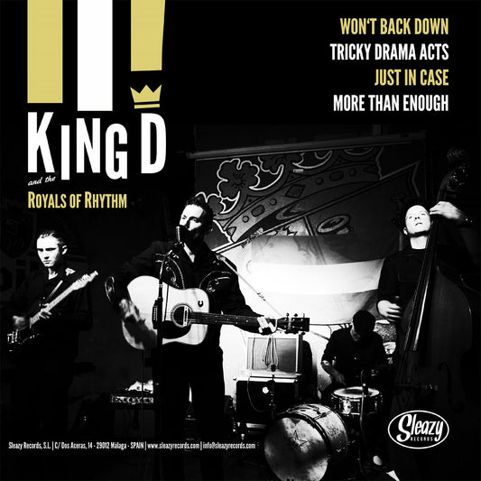 10inch - VA - King D And The Royals Of Rhythm - The New! Attention! - Split Album