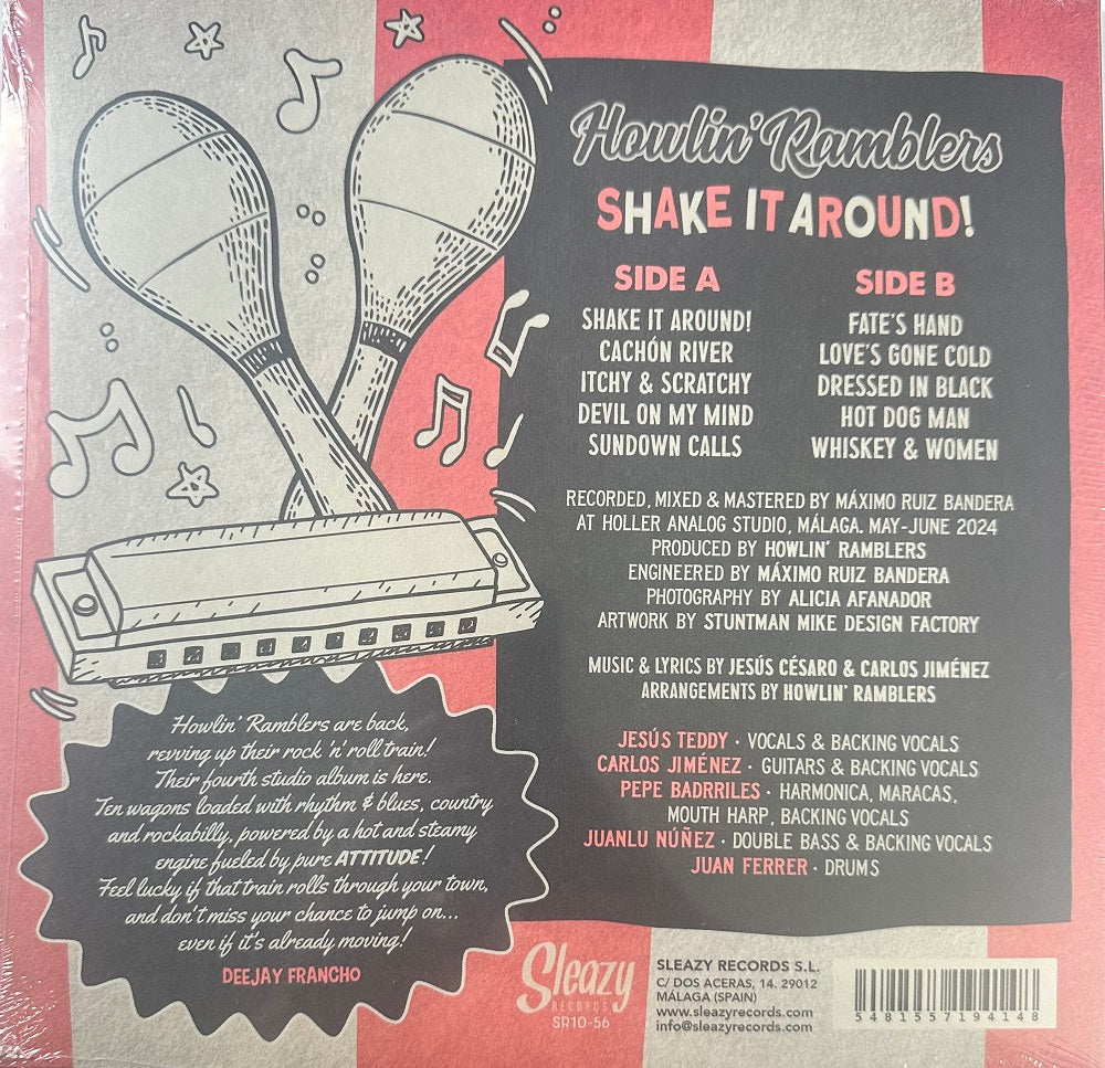 10inch - Howlin' Ramblers - Shake It Around