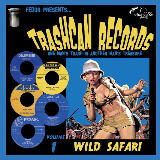 10inch - VA - Trashcan Records Vol. 1 - Wild Safari