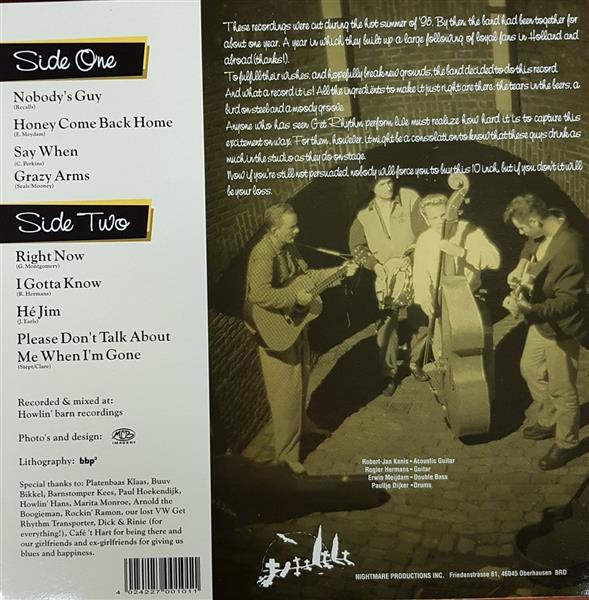 10inch - Get Rhythm - Nobody's Guy