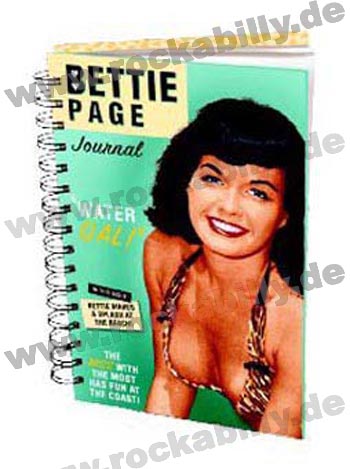 Ringbuch - Deluxe Ringbuch - Bettie Page Journal green