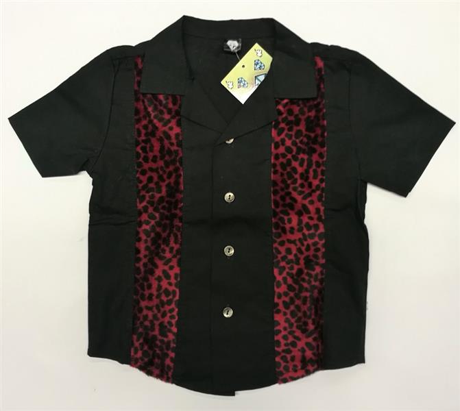 Kids - Jungenhemd - My Red Leo Striped Shirt