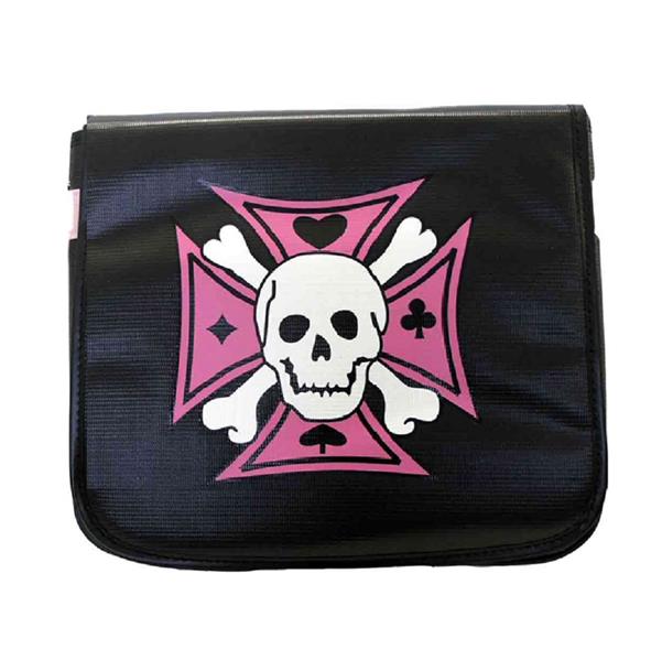 Handtasche - Mit Iron Cross Und Skull