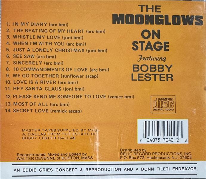 CD - Moonglows - On Stage Featuring Bobby Lester
