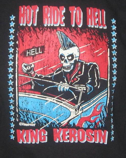T-Shirt - King Kerosin - Hot Ride To Hell