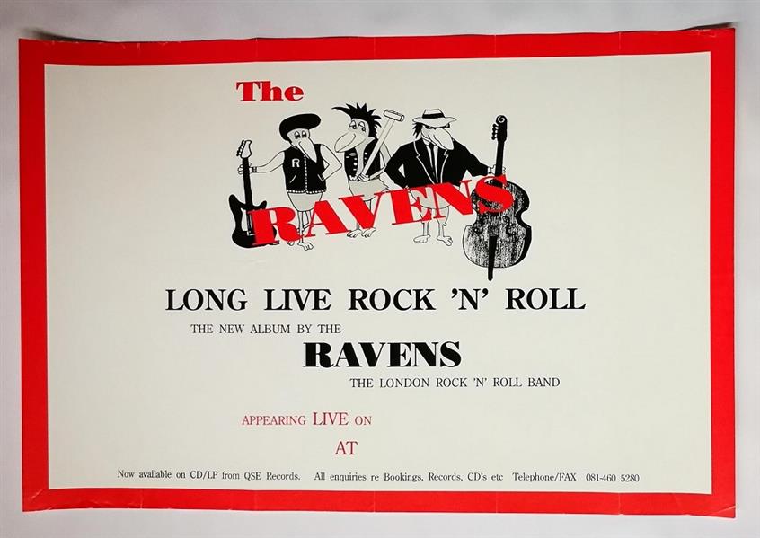 Poster - The Ravens - Long Live Rock'n'Roll