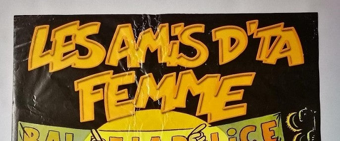 Poster - Les Amis D'Ta Femme - Toulmondapoil Tour