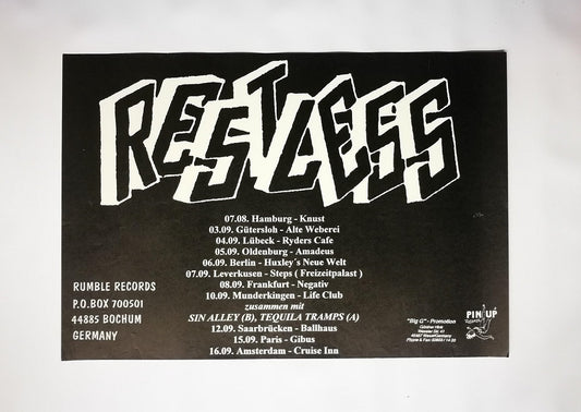 Poster - Restless (b/w)