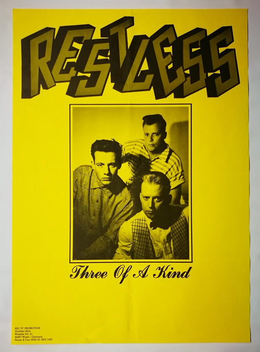 Poster - Restless (gelb)