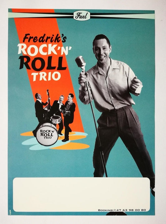 Poster - Fredric's Rock'n'Roll Trio