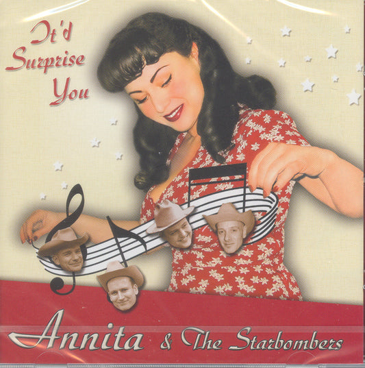 CD - Annita & The Starbombers - It'd Surprise You