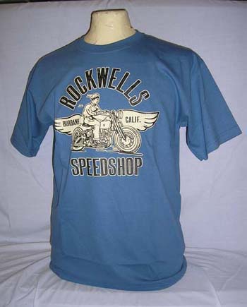 T-Shirt - Harley Wings - Rockwells Speedshop
