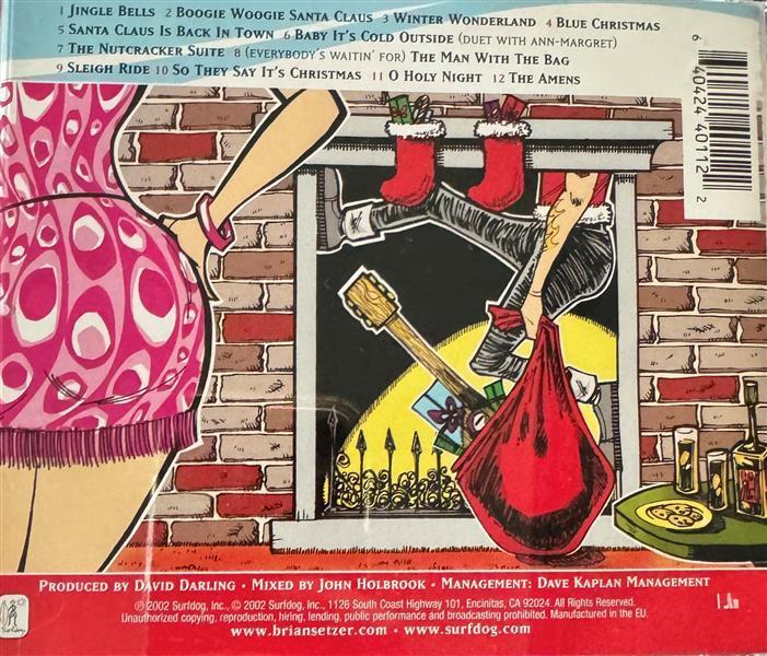 CD - Brian Setzer Orchestra - Boogie Woogie Christmas