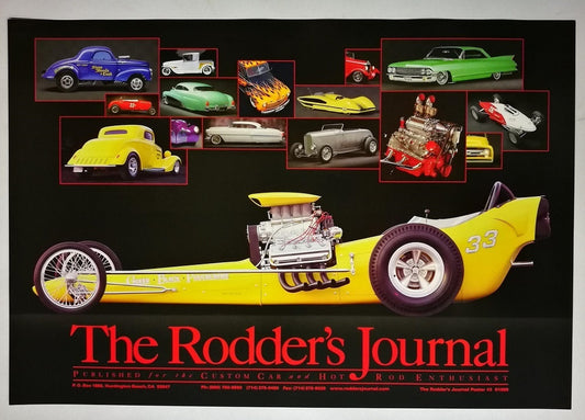 Poster - Rodder's Journal Dragster