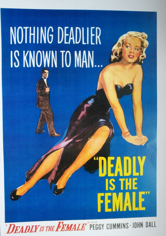 Poster DIN A3 - Deadly Is The Female