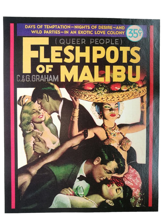 Poster DIN A3 - Fleshpots Of Malibu
