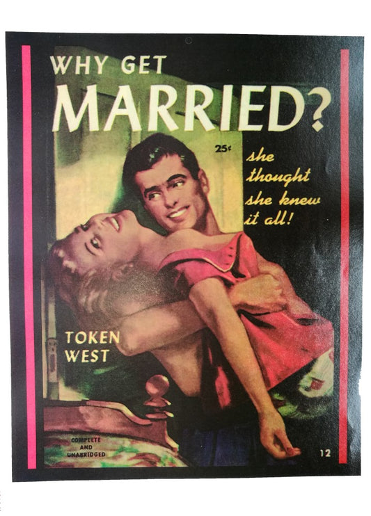 Poster DIN A3 - Why Get Married ?