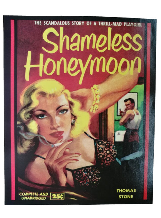 Poster DIN A3 - Shameless Honeymoon