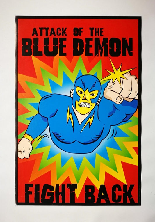 Poster - Attack Of The Blue Demon
