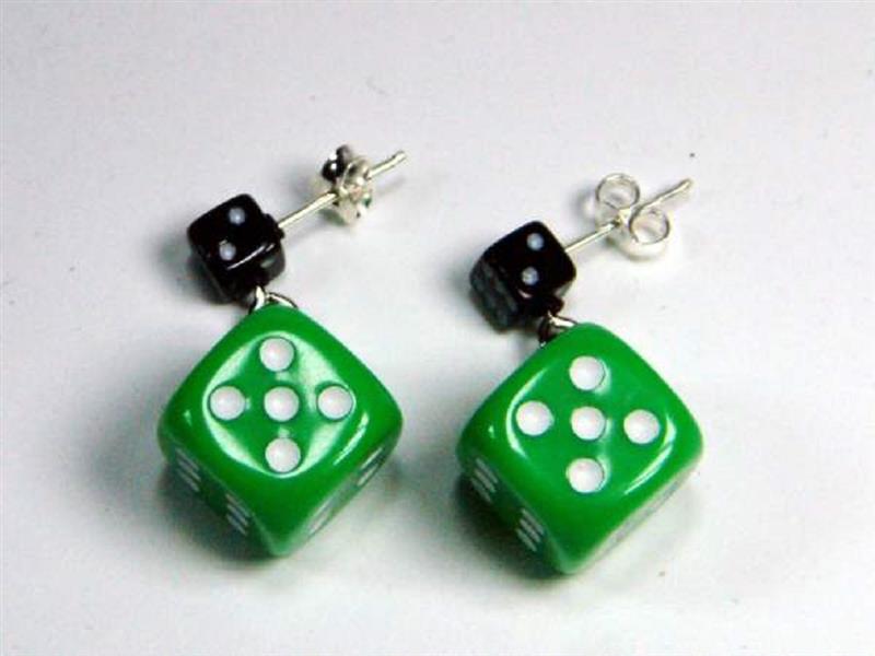 Würfel (Paar) - hellgrün