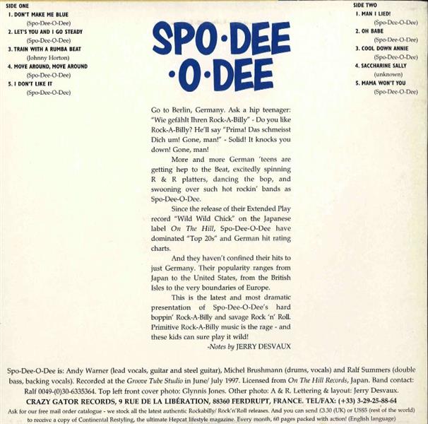 10inch - Spo-Dee-O-Dee - Gotta Have It