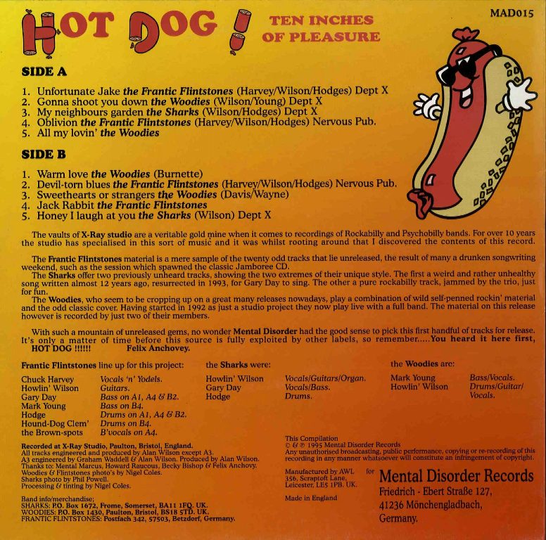 10inch - VA - Hot Dog Ten Inches Of Pleasure