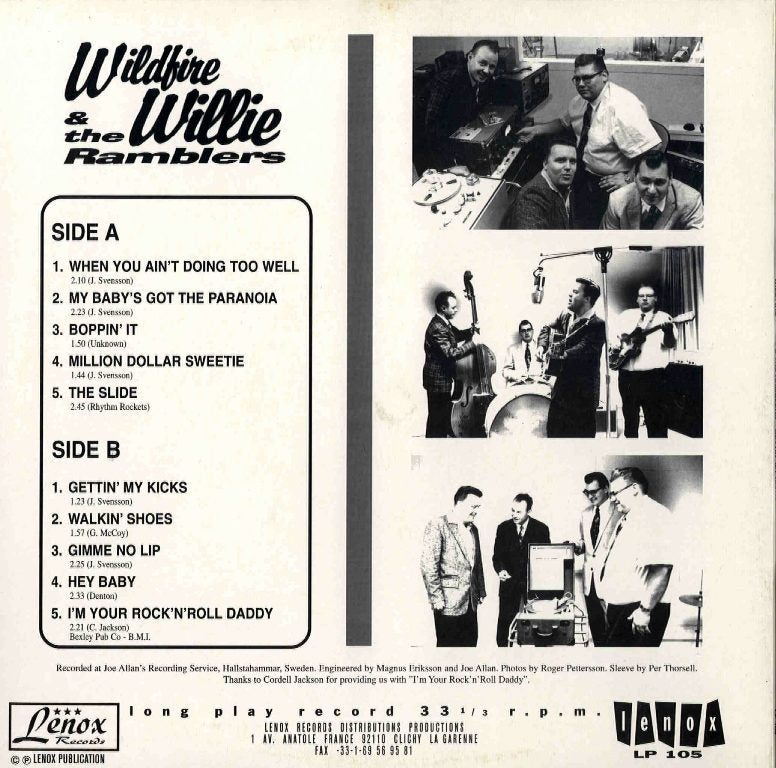 10inch - Wildfire Willie - Gettin' My Kicks